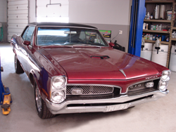 67 Pontiac GTO repair